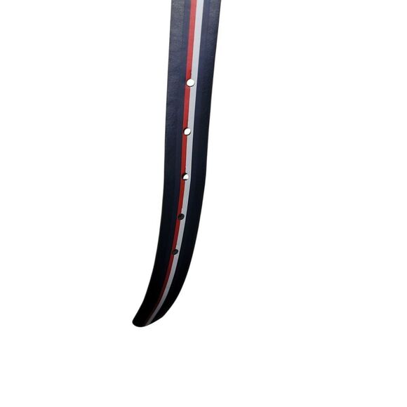 Tommy Hilfiger Black and Red Women's Belt - Picture 3 of 6